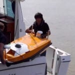 ASV Equipped with Multibeam Echosounder